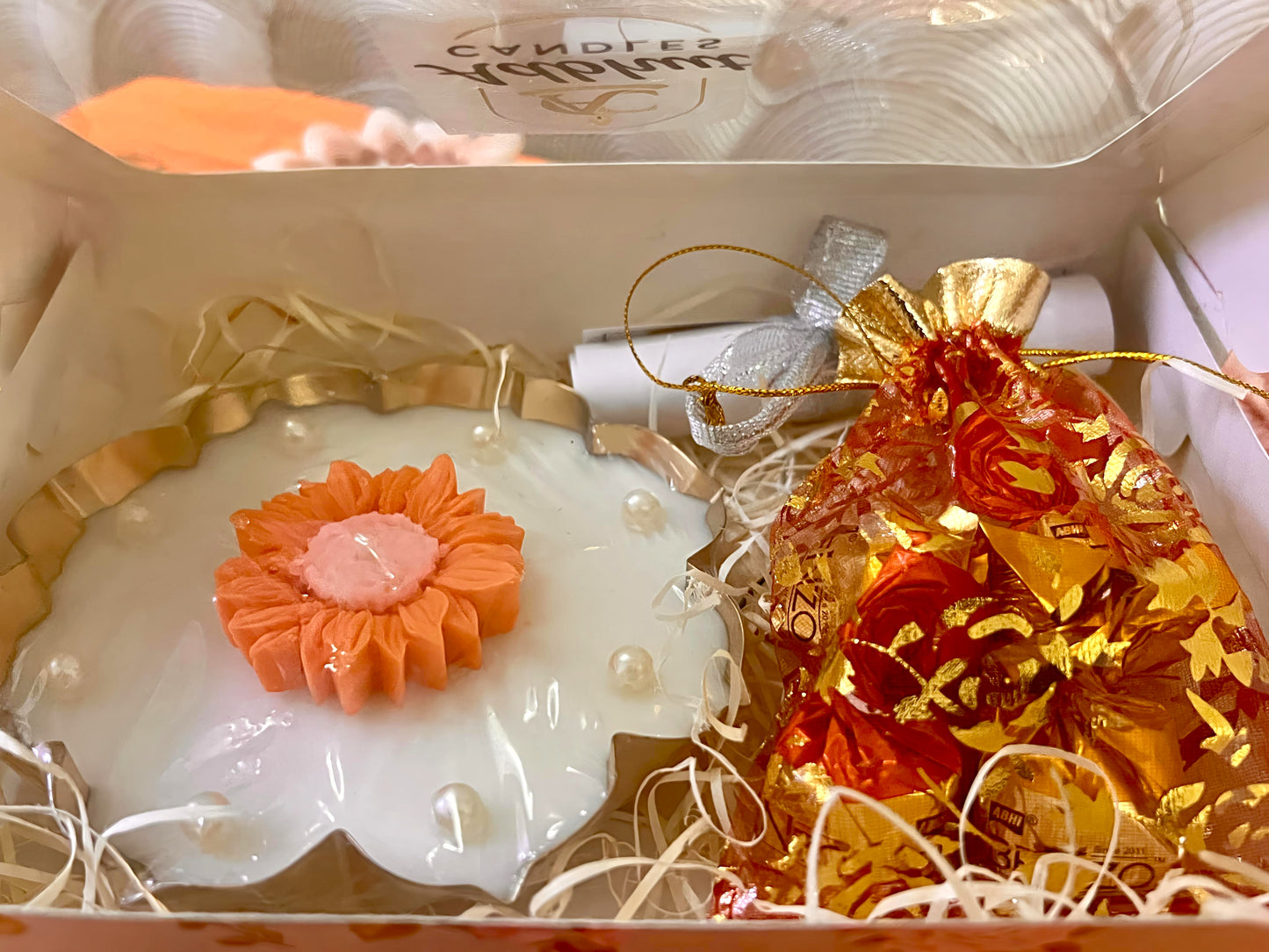 Urli Scented Candles With Chocolate| Deewali Gift Hamper|